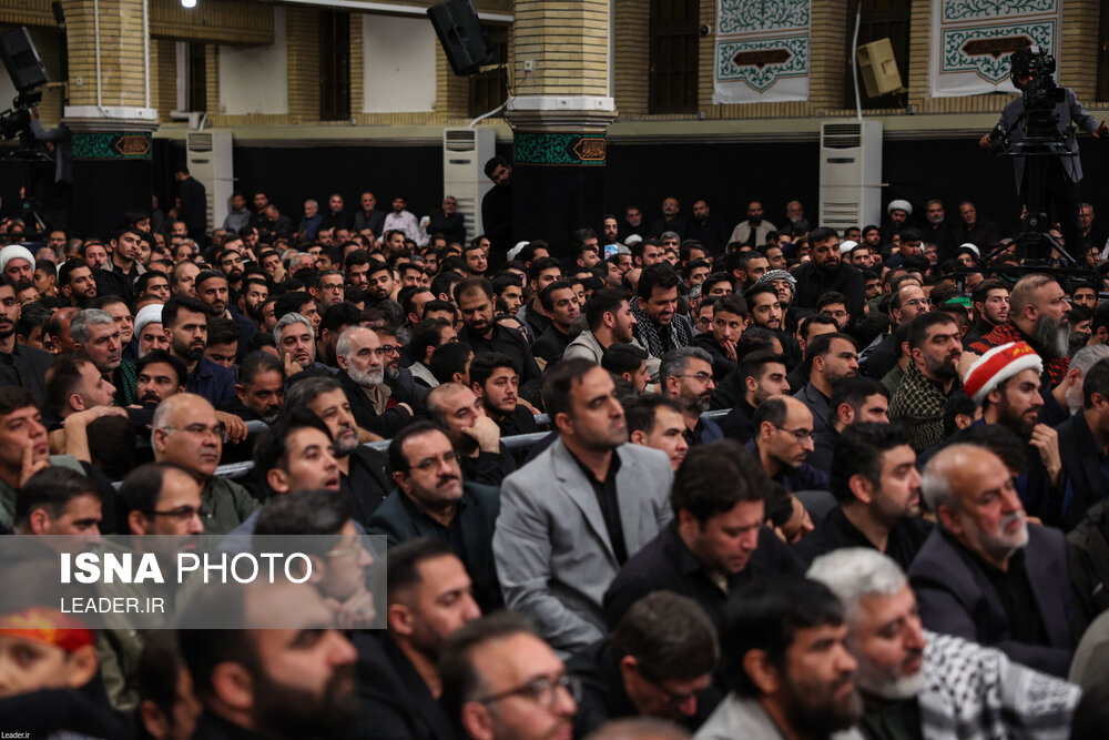 سومین شب مراسم عزاداری در حسینیه امام خمینی(ره)