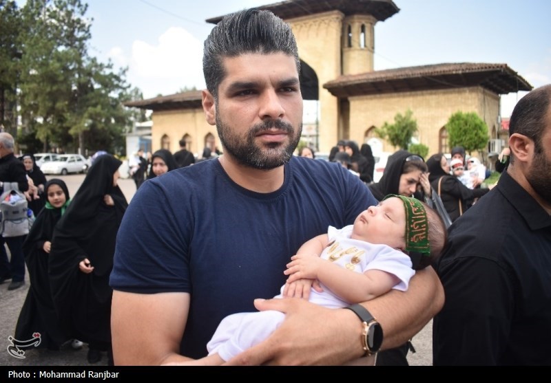 همایش شیرخوارگان حسینی در مصلی رشت