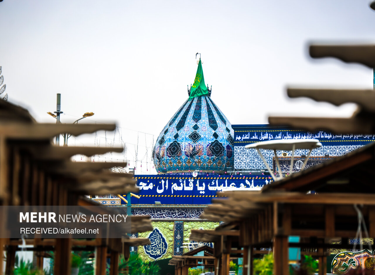 حال و هوای کربلا در شب نیمه شعبان