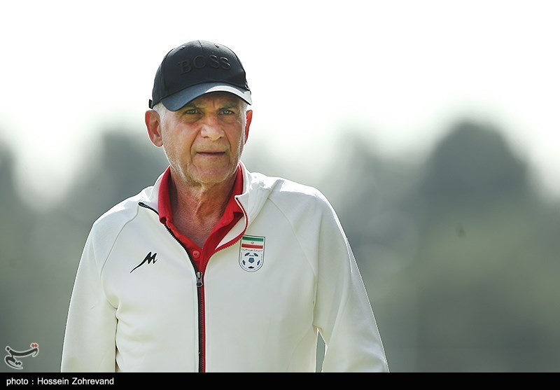 تمرین تیم‌ ملی فوتبال