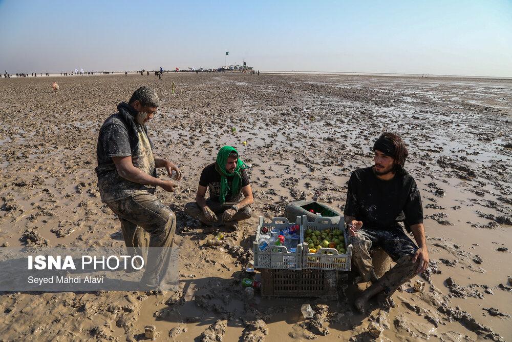 آغاز پیاده روی زائران اربعین از مسیر «رأس‌البیشه» عراق