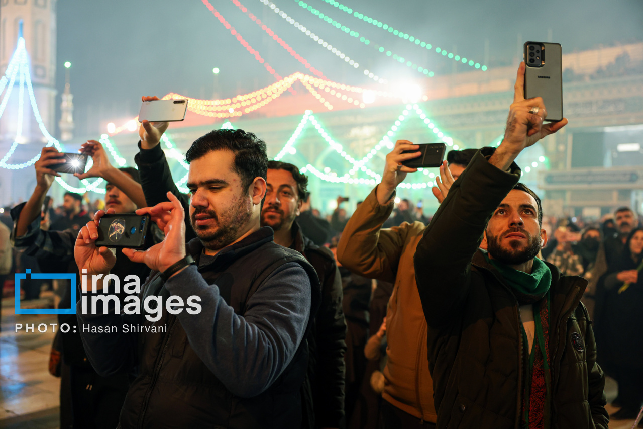 مسجد جمکران در شب ولادت حضرت قائم (عج)