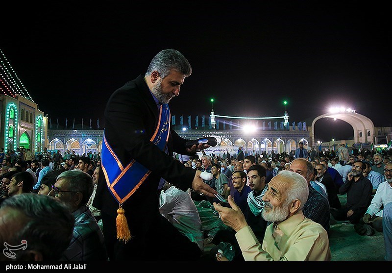 مراسم گلریزان همدلی برای ظهور