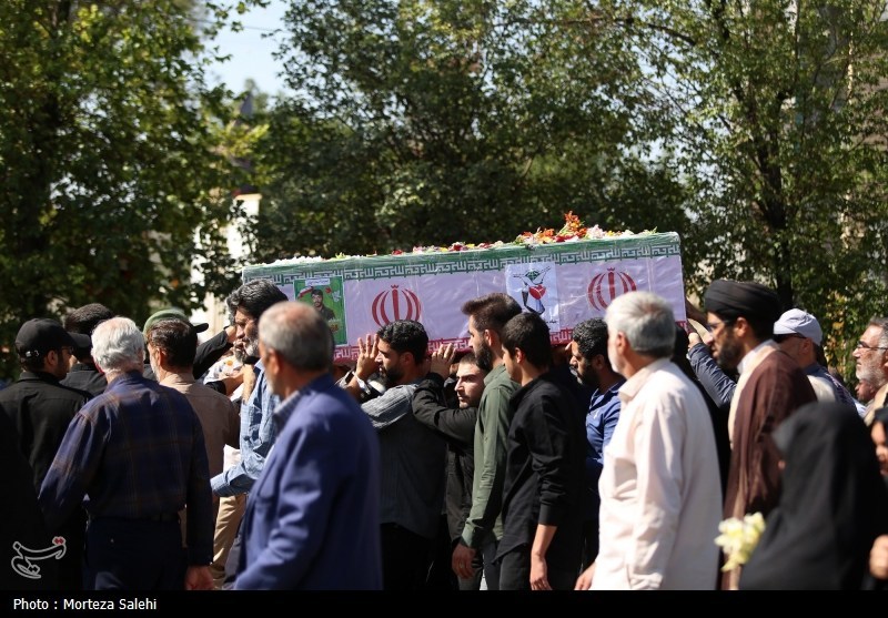 تشییع ۳ شهید حمله رژیم صهیونیستی در نجف آباد اصفهان
