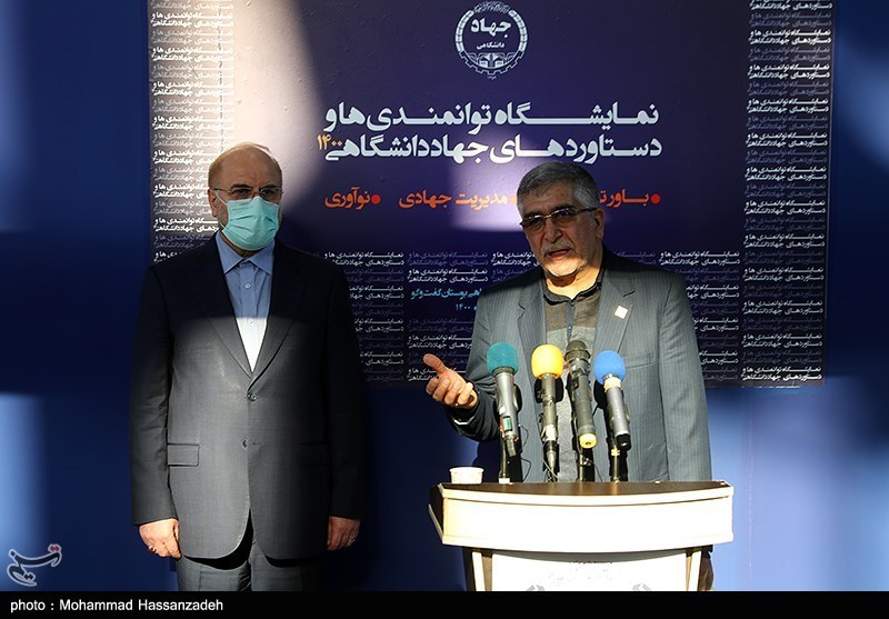 افتتاح نمایشگاه دستاوردهای جهاد دانشگاهی ۱۴۰۰ 