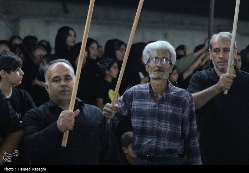 آیین شاه حسین گویان در شناط - ابهر