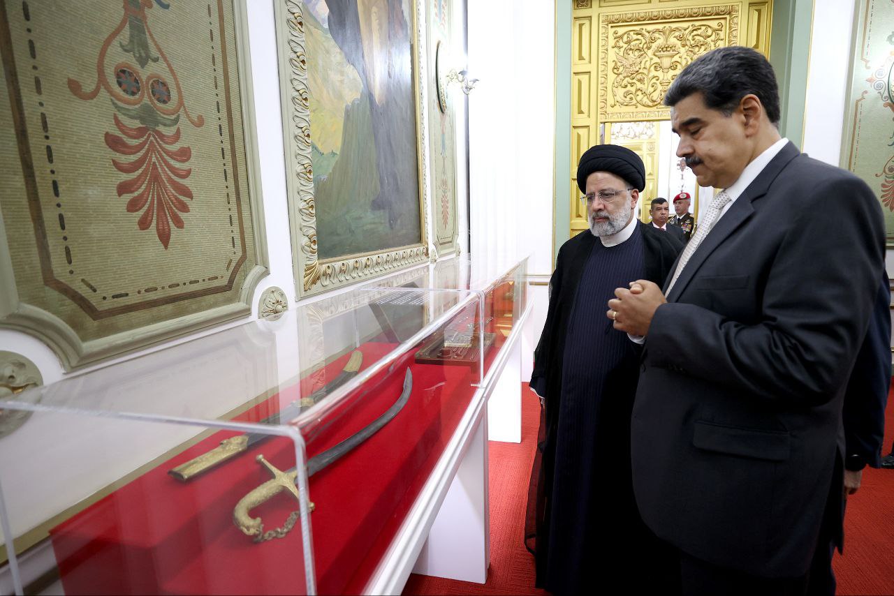 ملاقات خصوصی روسای جمهور ایران و ونزوئلا