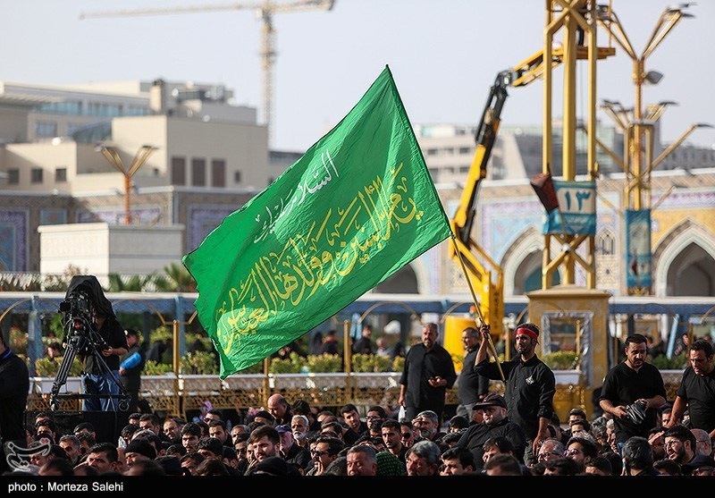 مراسم چهارپایه خوانی روز شهادت امام رضا(ع)