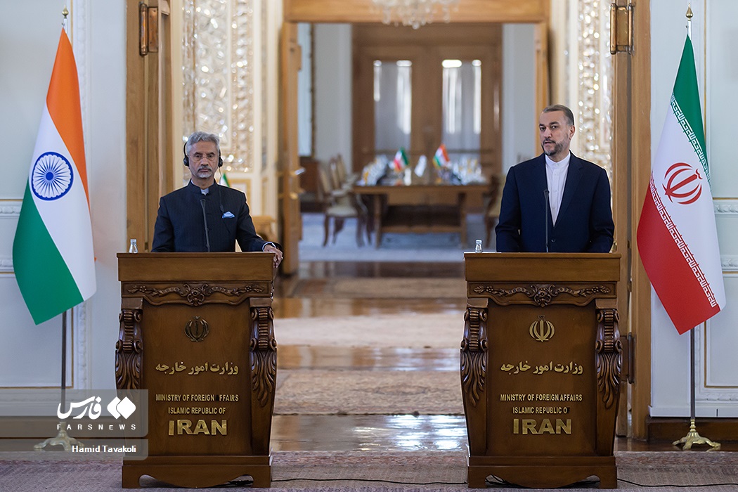 دیدار وزیر امور خارجه هند با امیرعبداللهیان