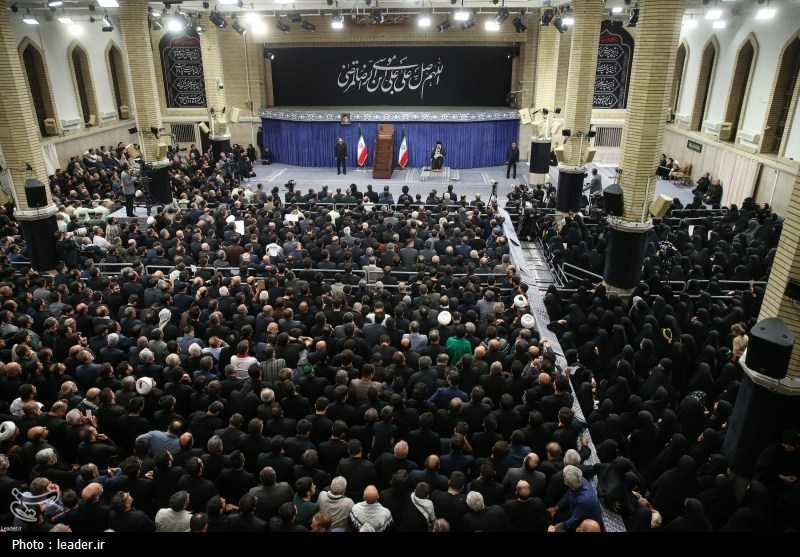 عزاداری شهادت امام رضا (ع) با حضور رهبر معظم انقلاب
