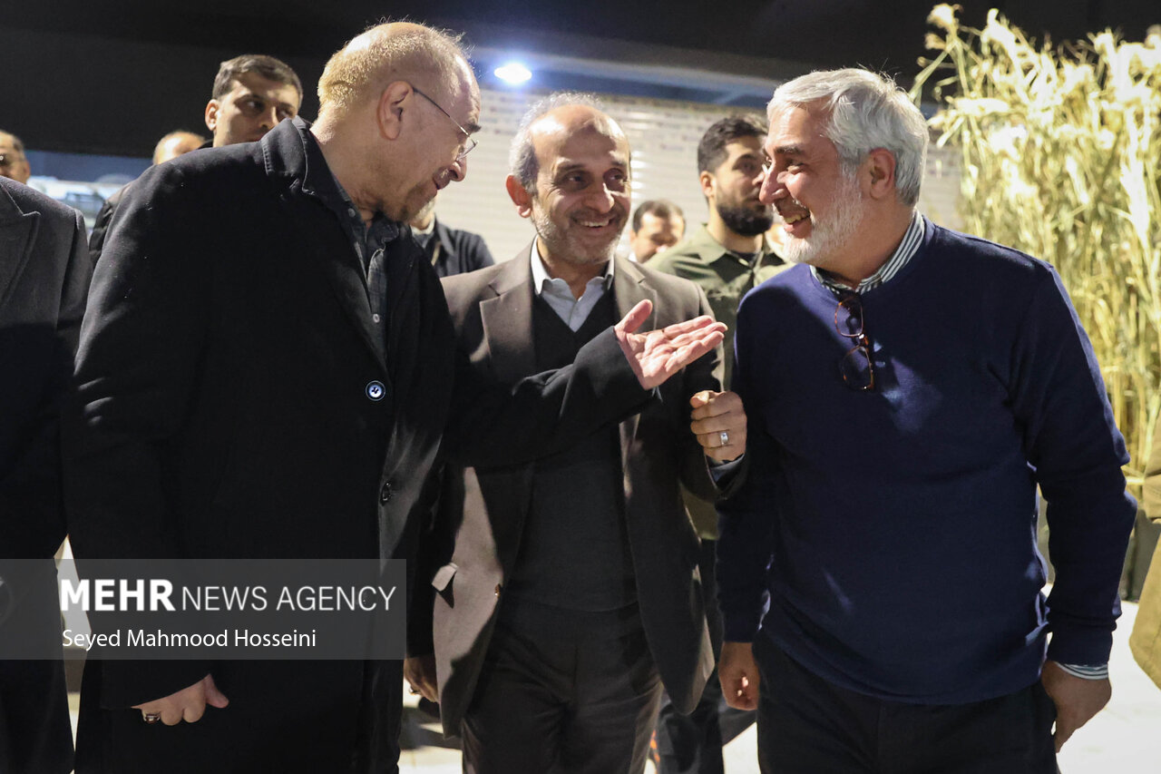 بازدید قالیباف از مراحل ساخت دو سریال تلویزیونی