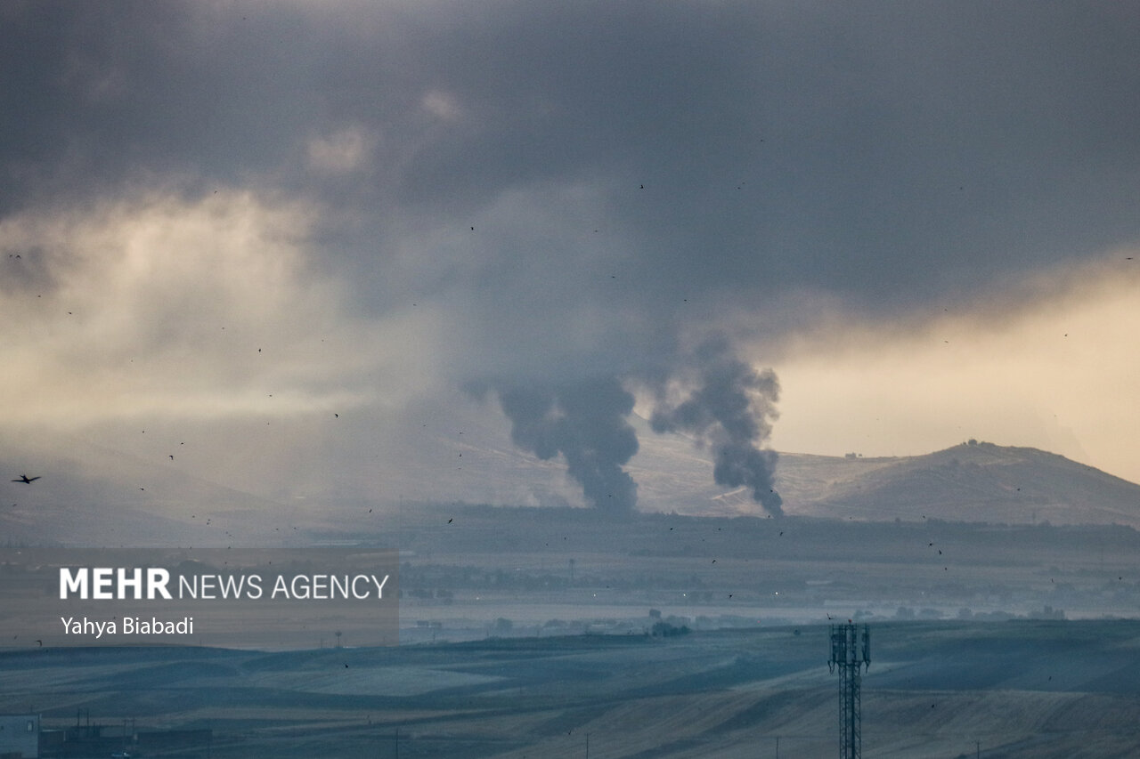 تصاویری از حمله رژیم غاصب صهیونیستی به کرمانشاه