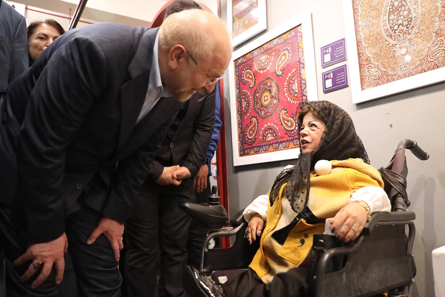 بازدید قالیباف از سومین جشنواره بین‌المللی همام