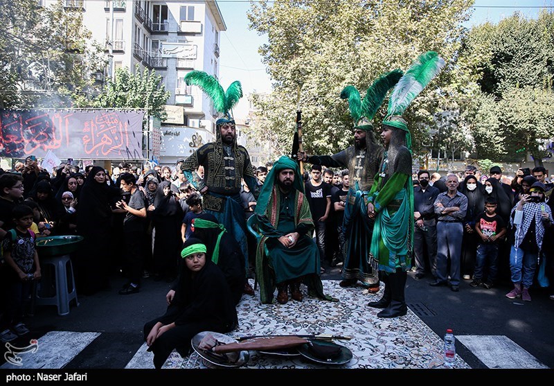 پیاده روی جاماندگان اربعین تهران