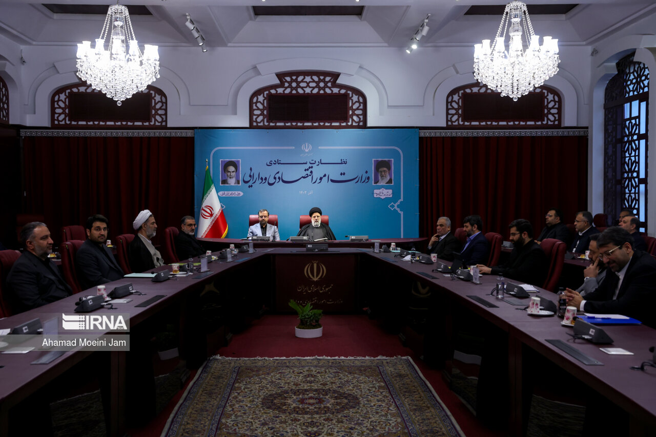 رونمایی از رصدخانه اقتصاد ایران با حضور رئیسی