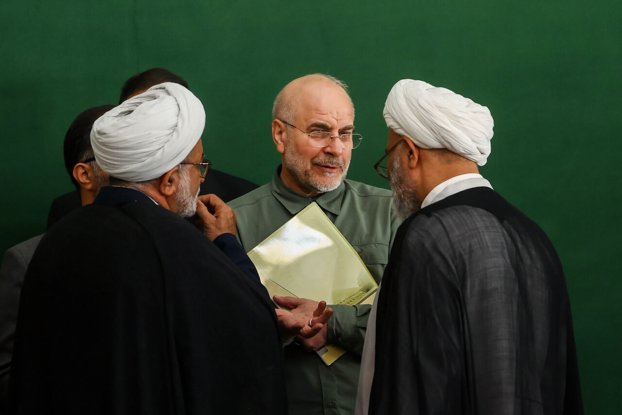 جلسه شورای هماهنگی مجلس با حضور قالیباف