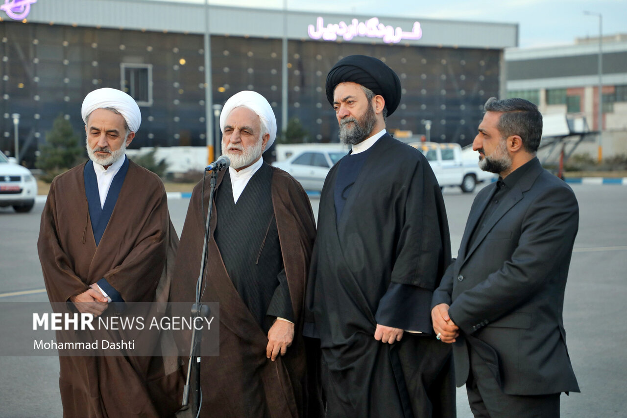 سفر رییس قوه قضائیه به اردبیل