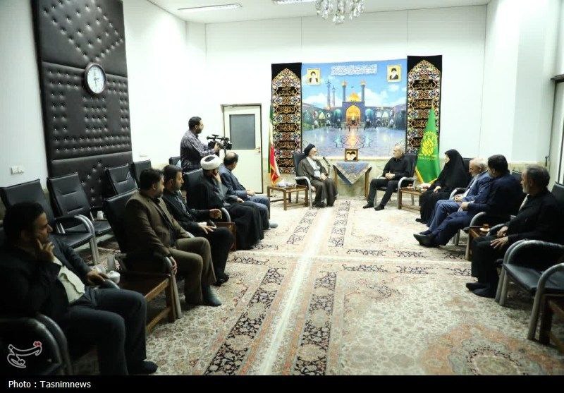 رئیس‌‌جمهور با آیت‌الله سعیدی دیدار کرد