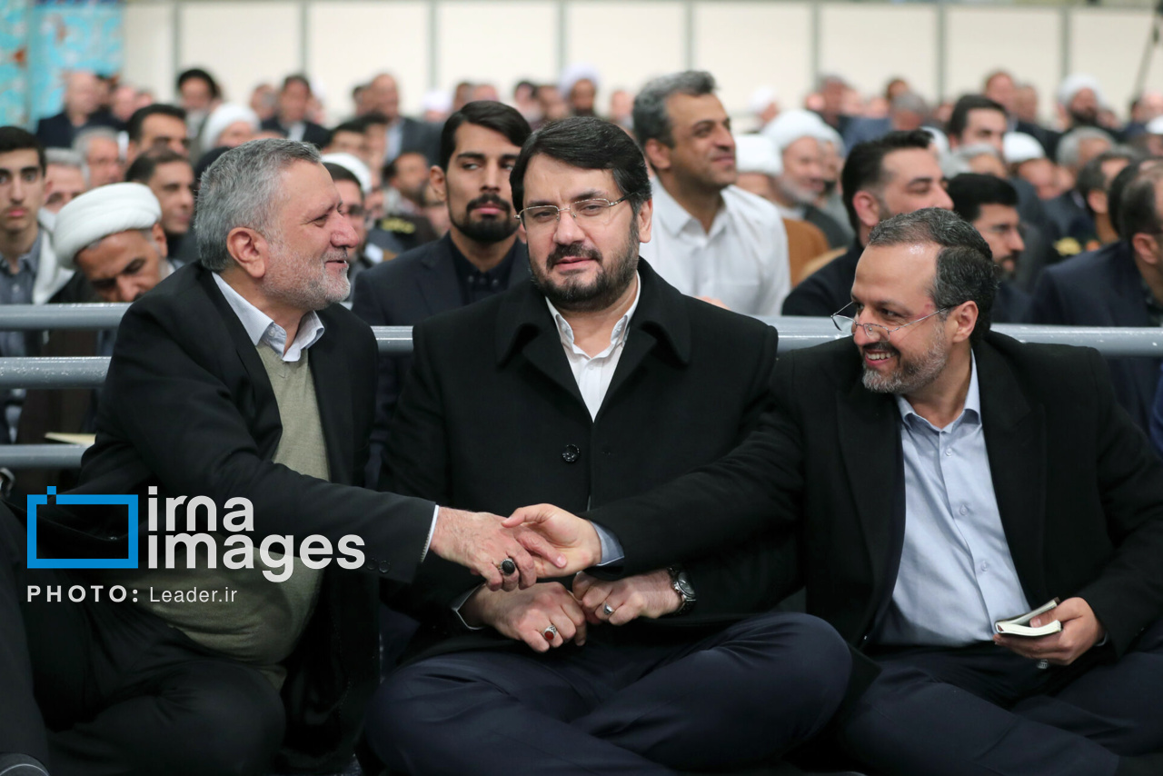 دیدار مسئولان و کارگزاران نظام با رهبر معظم انقلاب