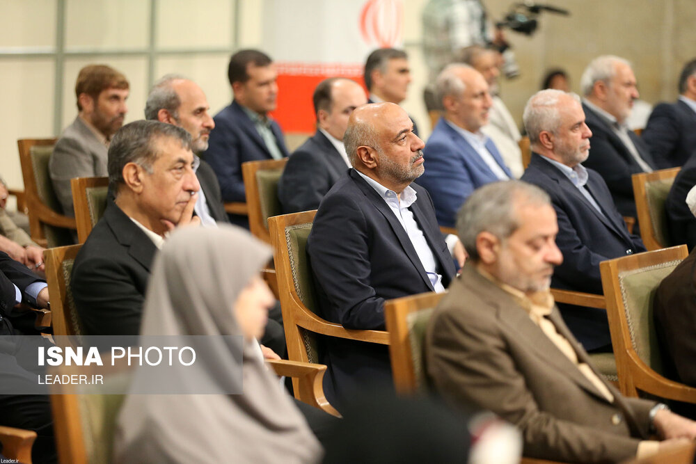 دیدار رئیس‌جمهور و اعضای هیئت دولت با رهبر انقلاب