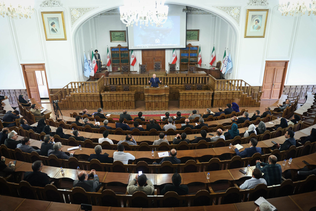 حضور و سخنرانی قالیباف در نشست هوش مصنوعی