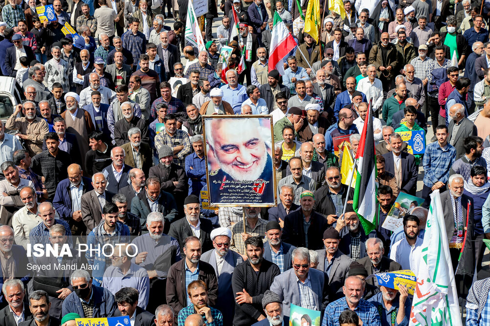 راهپیمایی روز قدس در قم