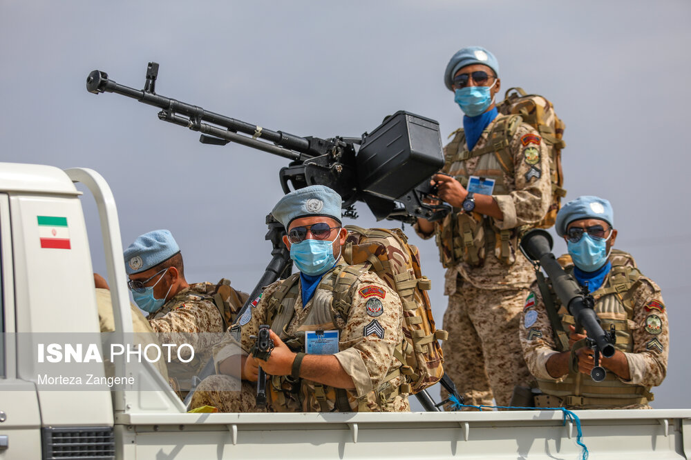 مانور تمرینی کلاه آبی‌های ارتش