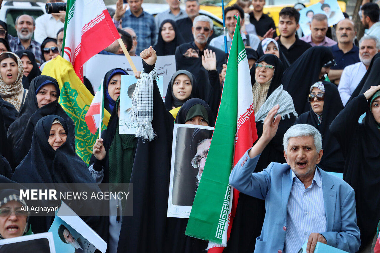 تجمع مردمی حمایت از عملیات «بشارت فتح» در ارومیه