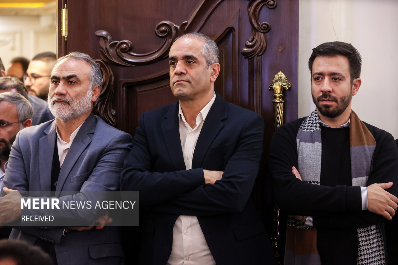 نشست صمیمی جمعی از پیشکسوتان و فعالان ورزش کشور با رئیس مجلس
