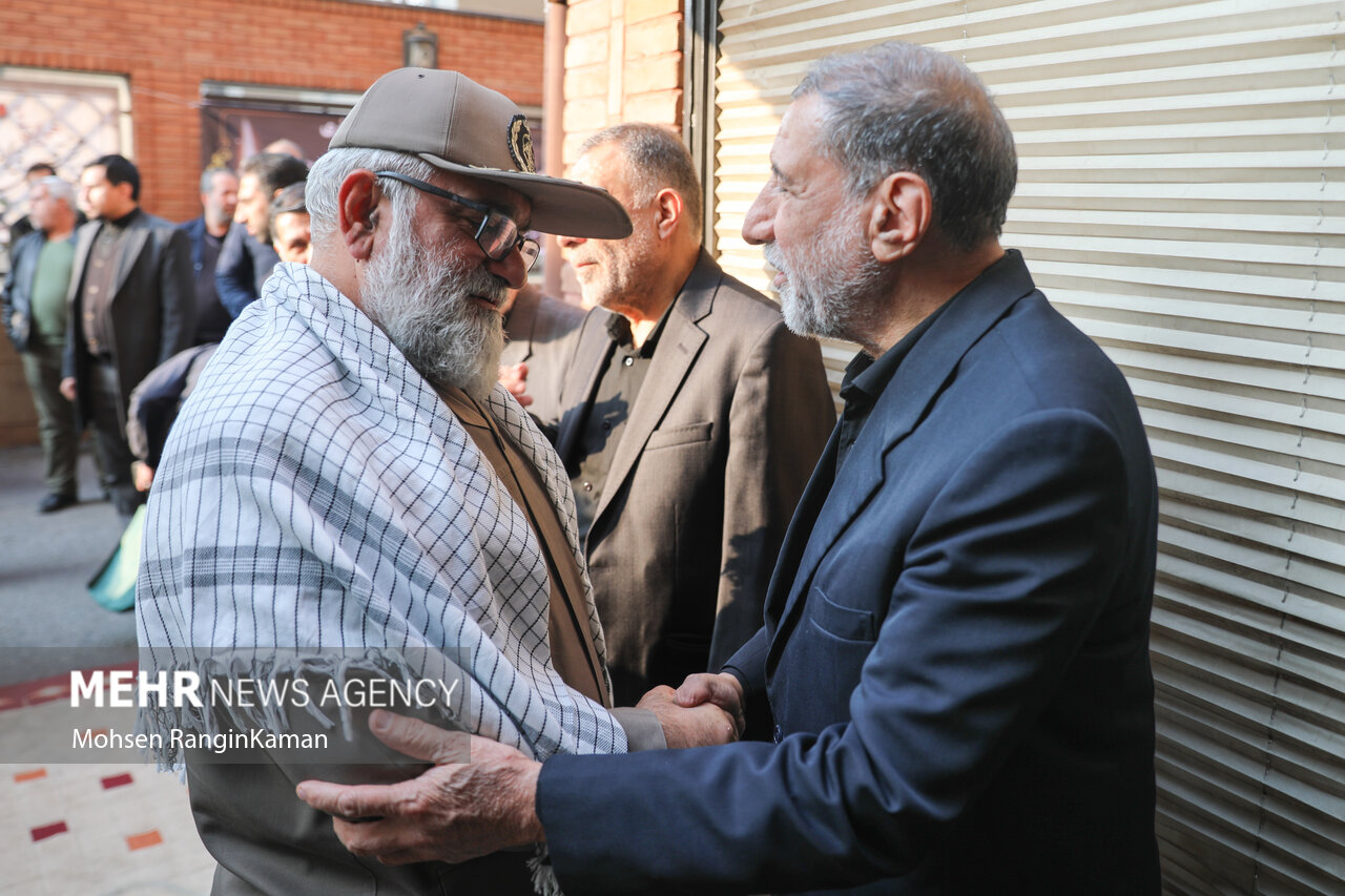 مراسم ختم والده سردار کوثری