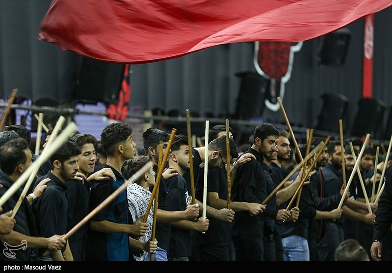 مراسم عزاداری شاه حسین گویان در تبریز