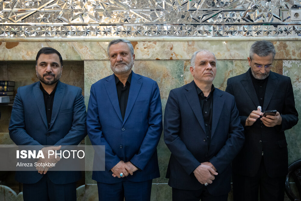 مراسم اربعین شهادت حسین امیرعبداللهیان