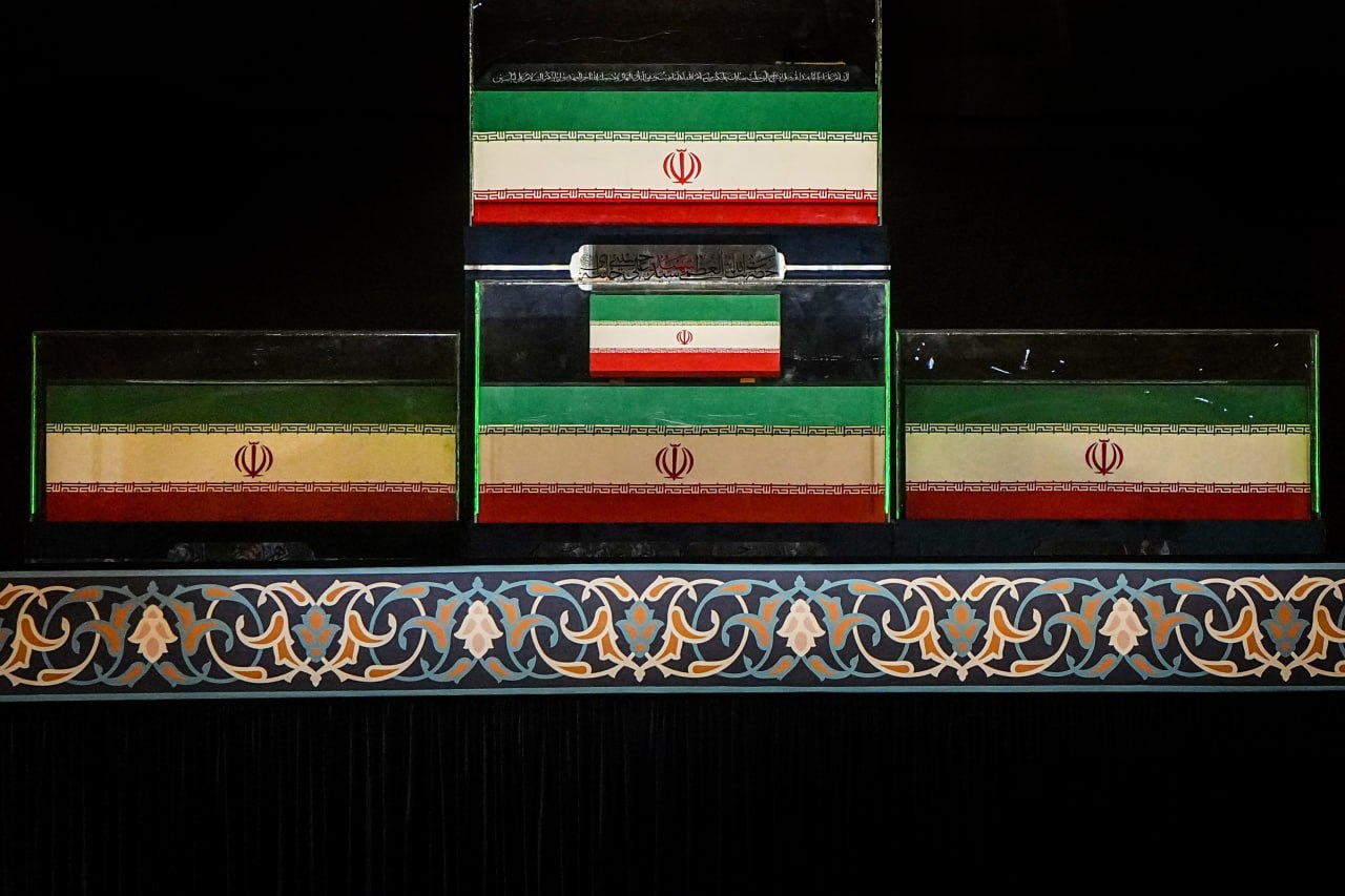 مراسم وداع با پیکر مطهر امام مجاهد شهید