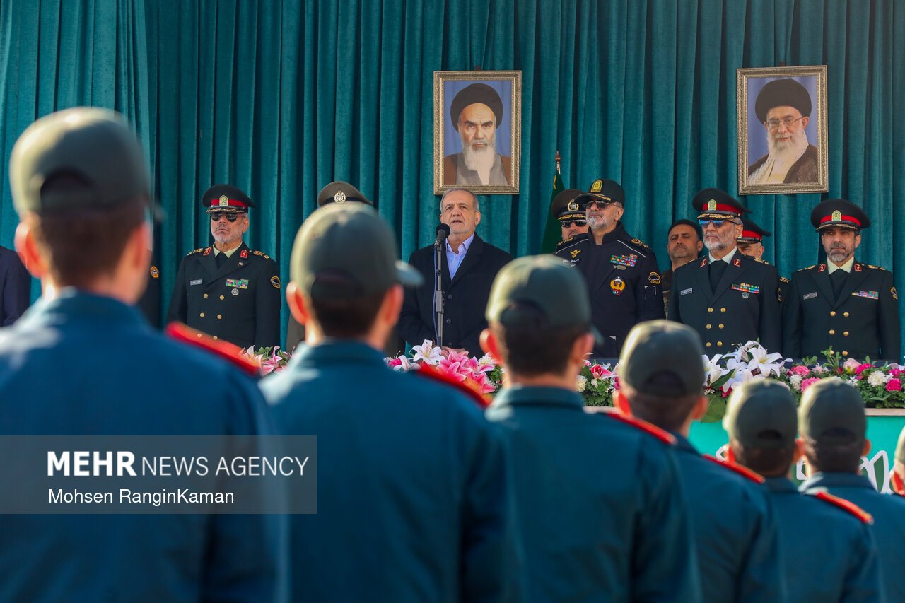 مراسم دانش آموختگی دانشگاه علوم انتظامی