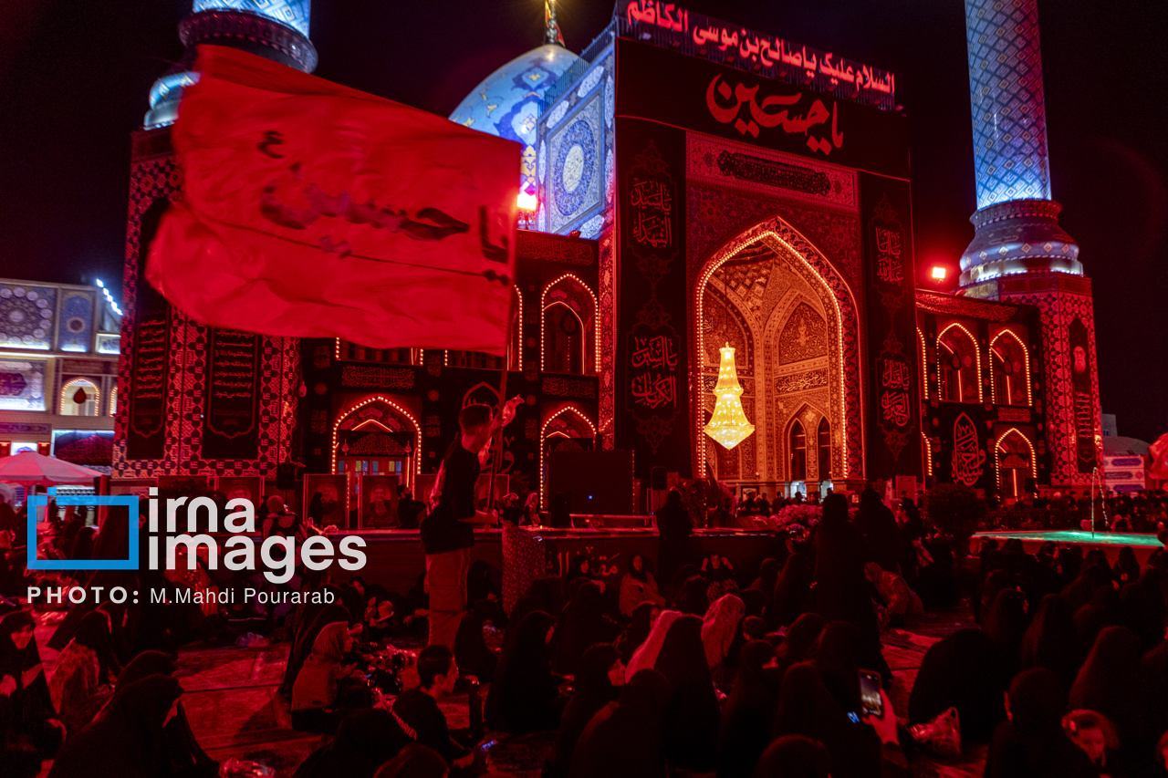 عزاداری شب پنجم محرم در هیات ریحانه النبی