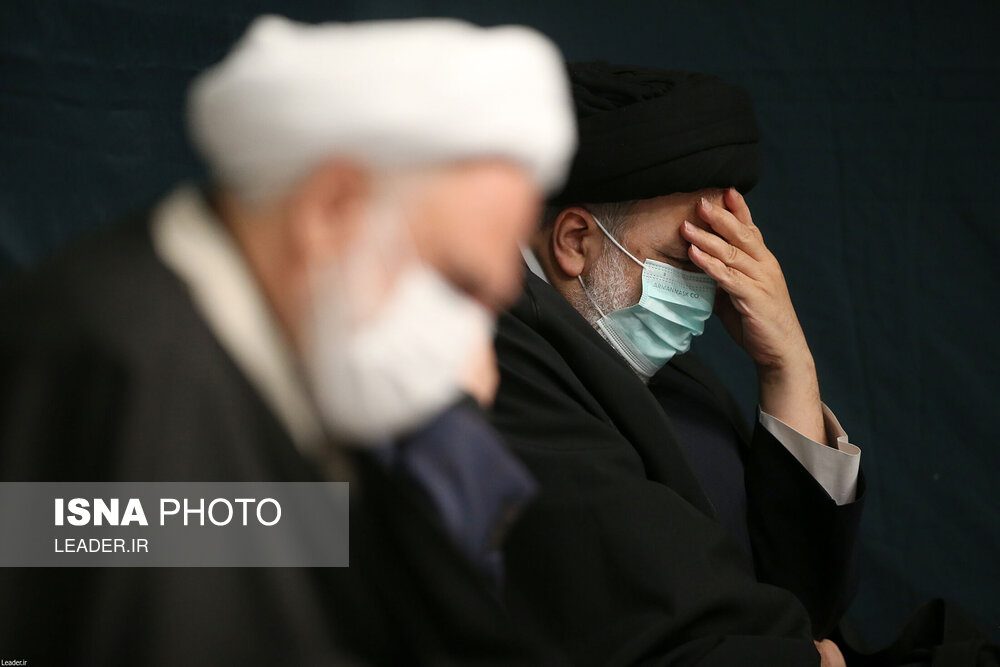 اولین شب مراسم عزاداری شهادت حضرت فاطمه زهرا در بیت رهبری