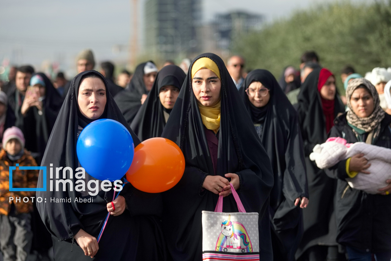 شب نیمه شعبان در مسجد جمکران