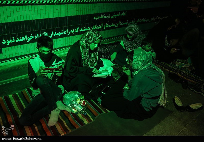  مراسم احیای شب بیست و یکم ماه رمضان در مسجد ارک