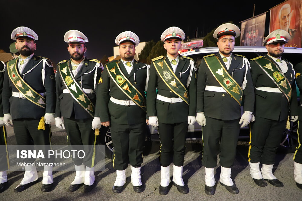 استقبال از پیکر شهید فیضی پور - تبریز