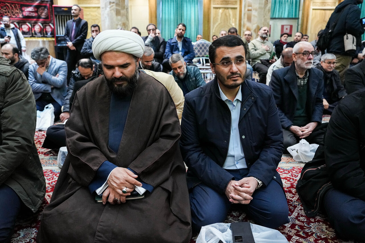 مراسم ختم شهید فرج‌الله شوشتری