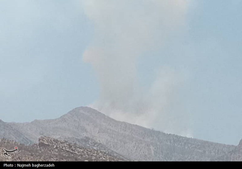 آتش‌سوزی قله تشکر