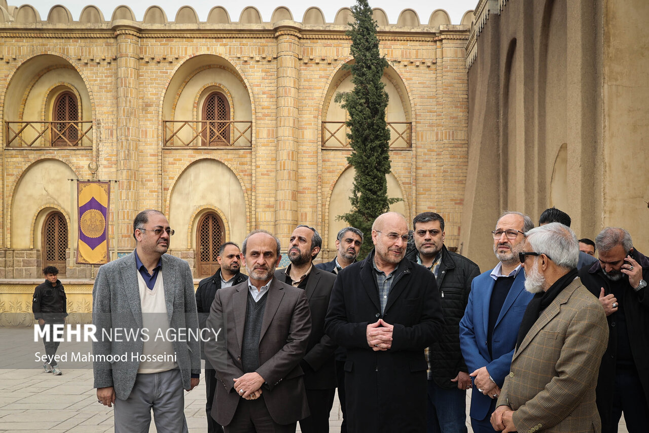 بازدید قالیباف از مراحل ساخت دو سریال تلویزیونی