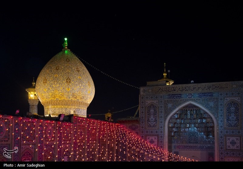  مراسم احیای شب قدر در حرم مطهر حضرت شاهچراغ (ع)