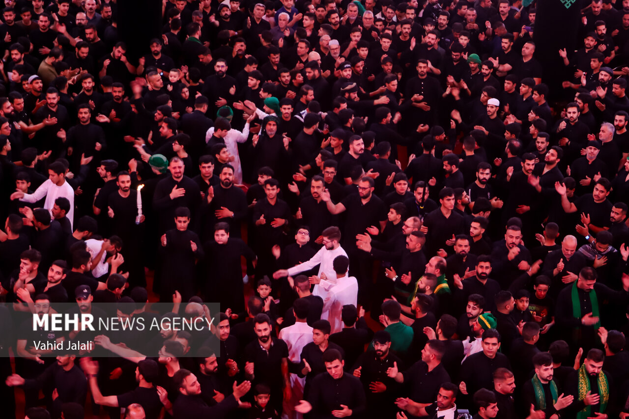 شب عاشورای حسینی در کربلای معلی