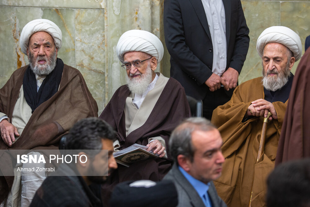 مراسم گرامیداشت «شهدای عدالت» در مسجد اعظم قم