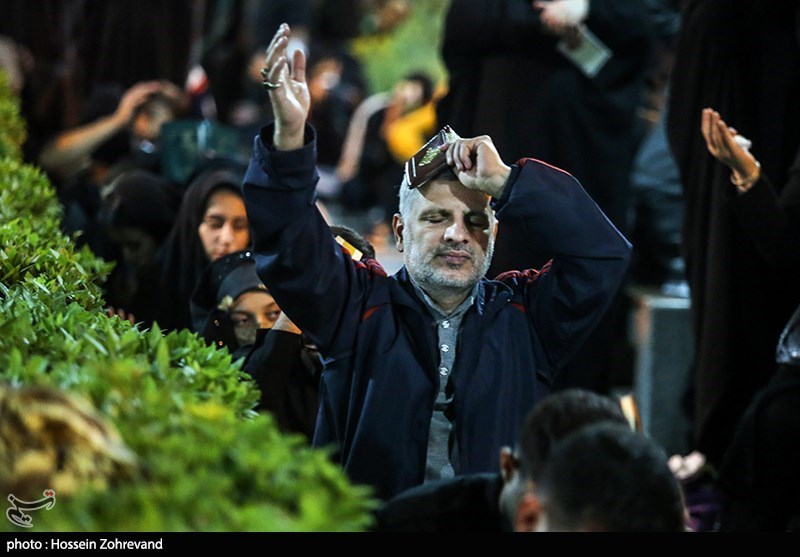  مراسم احیای شب بیست و یکم ماه رمضان در مسجد ارک