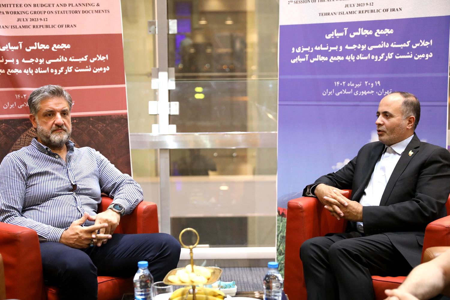 استقبال از هیئت پارلمانی ترکیه برای حضور در اجلاس مجالس آسیایی