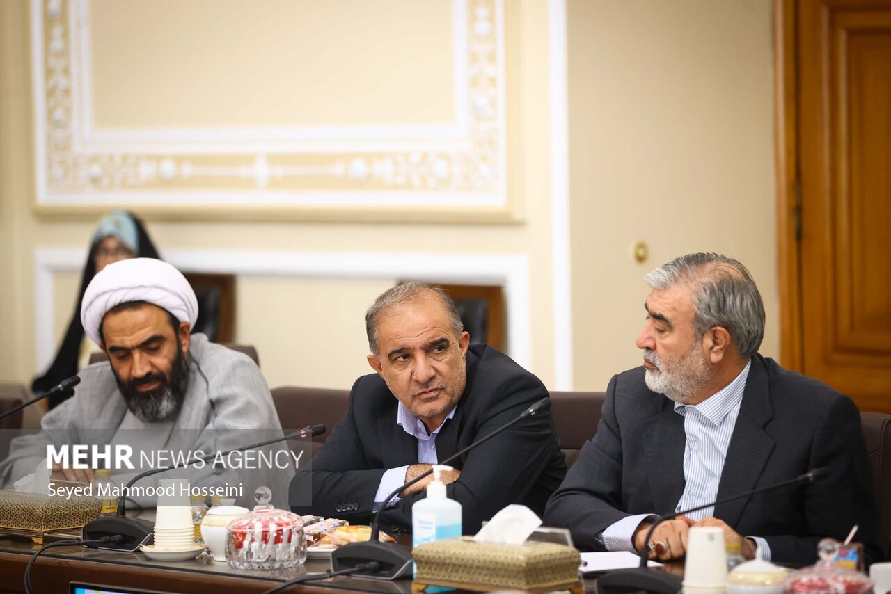 نشست شورای هماهنگی مجلس با حضور قالیباف