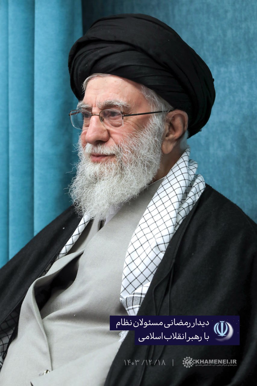 تصاویری از دیدار رمضانی مسئولان نظام با رهبر انقلاب