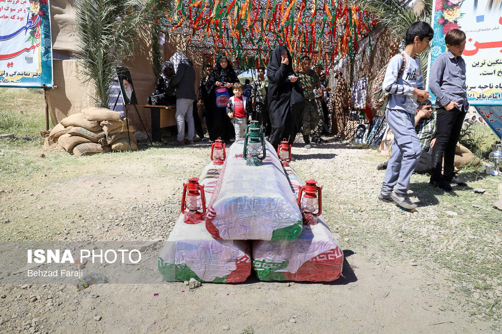 حضور سردار سلامی در مراسم سالگرد عملیات بازی دراز